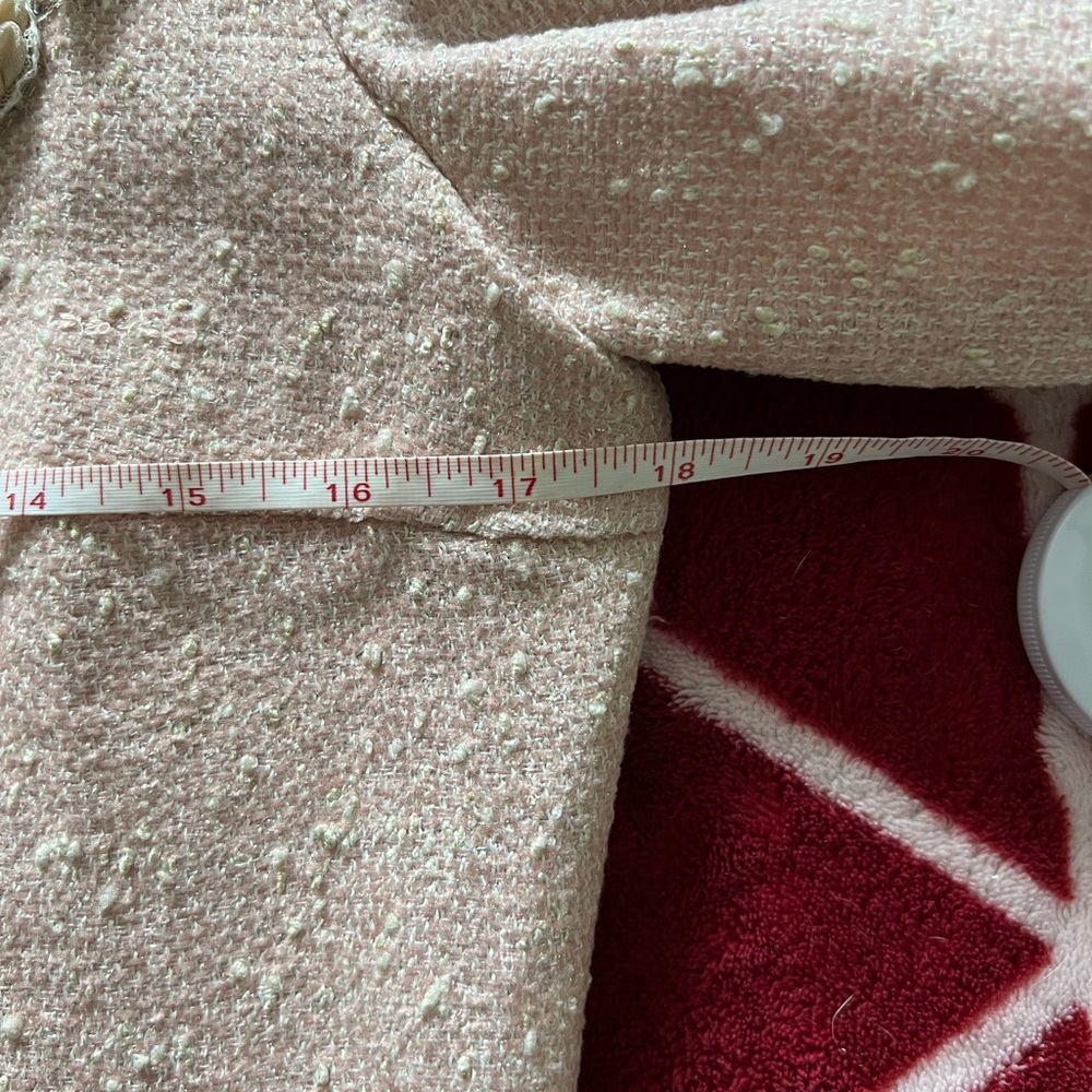 Boston Proper Pink Floral Embellished Blazer - Picture 8 of 10